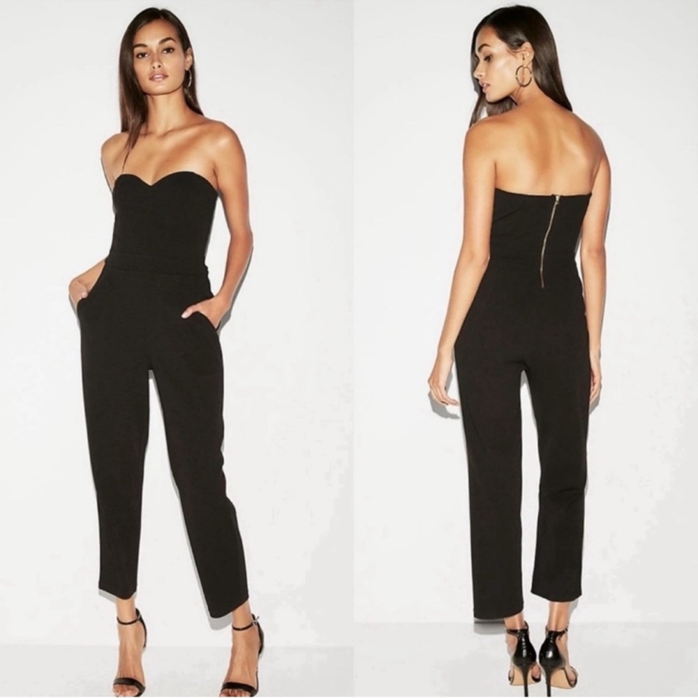 Express strapless jumpsuit
